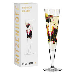 Ritzenhoff 1071027 Champagnerglas #27 GOLDNACHT Samy Halim 2022