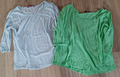Damen 2x leichte 3/4 Ärmel Shirts Bluse Oberteil  Tom Tailor Denim Gr. XL 42 44