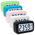 LED Wecker Digital Alarmwecker Uhr Kalender Beleuchtet Schlummerfunktion Alarm