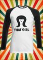 Baseball-T-Shirt That Girl FRIENDS Phoebe langärmelig Männer Frauen 2436