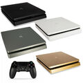 PS4 Slim Konsole 500 GB 1TB Festplatte schwarz weiß gold silber wählbar