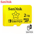 2TB SanDisk micro SD Karte Class 10 UHS-I SDXC Speicherkarte für Nintendo Switch