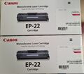 Canon Toner EP-22 Cartridge   1550A003 für LBP-800/810/1120 in ungeöffneter OVP