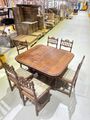 Antiker Esstisch mit 6 Stühlen ca 100 Jahre alt