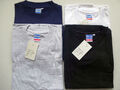 T-Shirt mit Brusttasche Gr. S M L XL►Detto-Fatto® ANDY, 4 Farben, 100% Baumwolle