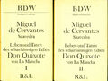 Cervantes / Don Quixote von La Mancha - Band 1 und 2
