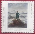 Briefmarke BRD Caspar David Friedrich Der Wanderer über dem Nebelmeer 2011