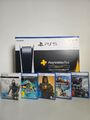NEU Sony PS5 Disc Edition Konsole + 2 Jahre PlayStation®Plus Premium + 5 Spiele