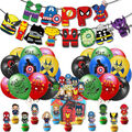 Superhelden Kindergeburtstag Partysets Ballons Deko Justice League Avengers
