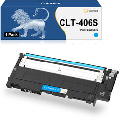 1-4x XXL Toner für Samsung CLT-406S Xpress C410W C460W CLP-360 CLP-365 CLX-3305