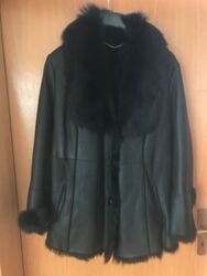 Lammfelljacke schwarz für Damen von MADELEINE , nur 1x getragen , NP 1299 €