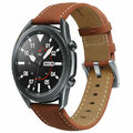 Für Samsung Galaxy Watch 4 40mm 44mm 42mm 46mm Gear S3 2 Active 2 Leder Armband