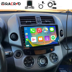 DAB+ Für Toyota RAV4 2006-2012 Autoradio Android 13 Carplay GPS Navi WIFI Kamera
