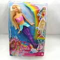 Barbie GTF89 Dreamtopia Regenbogenzauber Meerjungfrauen-Puppe Regenbogenhaaren (