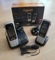 Gigaset C430 A Duo Schnurloses Telefon silber/schwarz