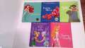 Disney Movie Book Collection 5 Hardback Editions - Little Mermaid, Finding Nemo,