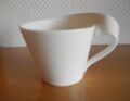 Villeroy & Boch Serie New Wave 1 Tasse ca. 8,5 cm hoch weiß