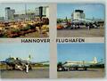 10139027 - 3000 Hannover Mehrfachbilder - Propellermaschinen AK Flughafen 1961