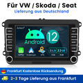 Autoradio 1+32G Android 12 GPS Navi für VW GOLF 5 6 plus Passat Touran Polo SWC