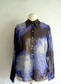 Elegance Paris Bluse Damen Oberteil Hemd Gr. EU 46 Seide/Polyester