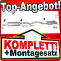 Auspuff für VW T5 TRANSPORTER V 2.5 TDI SWB-Kurz 2003-2009 Auspuffanlage