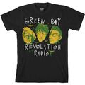 Green Day Scribble Mask lizenziert T-Shirt Herren