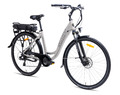 Elektrofahrrad Citybike E-Bike 700C E-CI1200 Weiss Shimano Damenrad 518Wh