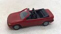 Praliné 5705 Ford Escort III Ghia Cabriolet offen rot innen schwarz (57)