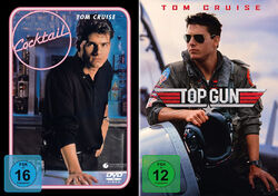 Top Gun + Cocktail                        | Tom Cruise 2 Filme-Set | 2-DVD | 077