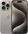 Apple iPhone 15 Pro - 256GB - Titan Natur (Ohne Simlock) Wie Neu 99%