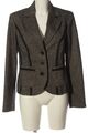 MORE & MORE Klassischer Blazer Damen Gr. DE 42 braun Business-Look