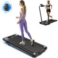 2 in 1 Laufband elektrisch LED Display Fitness Heimtrainer klappbar bis 140 kg