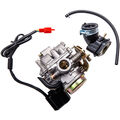 CARBURETOR CARB VERGASER + ANSAUGSTUTZEN FOR RS 450 400 460 500 GY6 50CC 60CC