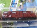 Fleischmann H0 5319 K gedeckter Güterwagen mit Schlusslicht DB TOP/OVP