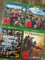 4x Xbox One | Titanfall + Far Cry 4 LE + 5 + GTA V Grand theft auto | Series X