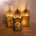 Ramadan Holz Eid Mubarak Dekoration LED Mond Islam Moschee Muslim Tisch Deko
