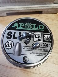 Diabolo Apolo Slug 6,35mm (Nr.44)