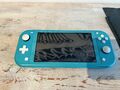 Nintendo Switch Lite Konsole türkis mit Kabel und SD-Karte