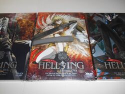 3 DVD´s "Hellsing Ultimate OVA" Vol. 2, 3 und 4 Limited Edition Samt-Box NEU OVP