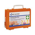 Erste Hilfe Koffer DIN 13157 kompakt mit Wandhalterung, Verbandskasten gemäß ASR
