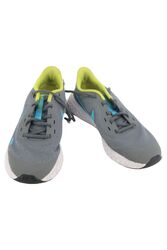 NIKE Revolution 5 Sportschuhe Damen Gr. 39 Grau Gelb