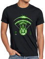Alien Radar Herren T-Shirt xenomorph ripley kino ridley scott predator marine tv