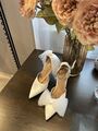 high heels wie Jimmy Choo NEU Gr.40 Weiß