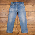Vintage Levis 501 XX Jeans 33 x 30 Hergestellt in den USA 90er Stonewash gerade blau Denim