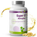 Vita2You Super B Komplex - 120 Kapseln - Hochdosiert - Vitamin B1,B2,B3,B4,B5...