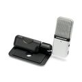 Mikrofon Samson Go Mic Clip-On USB für Laptop Computer Aufnahme Silber SEHR GUT