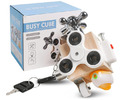 Busy Cube f Kinder Baby Reisespielzeug Lernspielzeug zum Erlernen von Leben 36M+