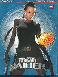 DVD Lara Croft - Tomb Raider, 3  DVD Box - Powerpack, Kinofilm, Specials, Game 