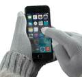 Touch Screen Handschuhe für ZTE Grand X Pro kapazitiv Size M-L Grau