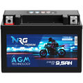 NRG YTX9-BS AGM Motorradbatterie 9,5Ah 12V 50812 CTX9-BS ETX9-BS GTX9-BS 9Ah 8Ah